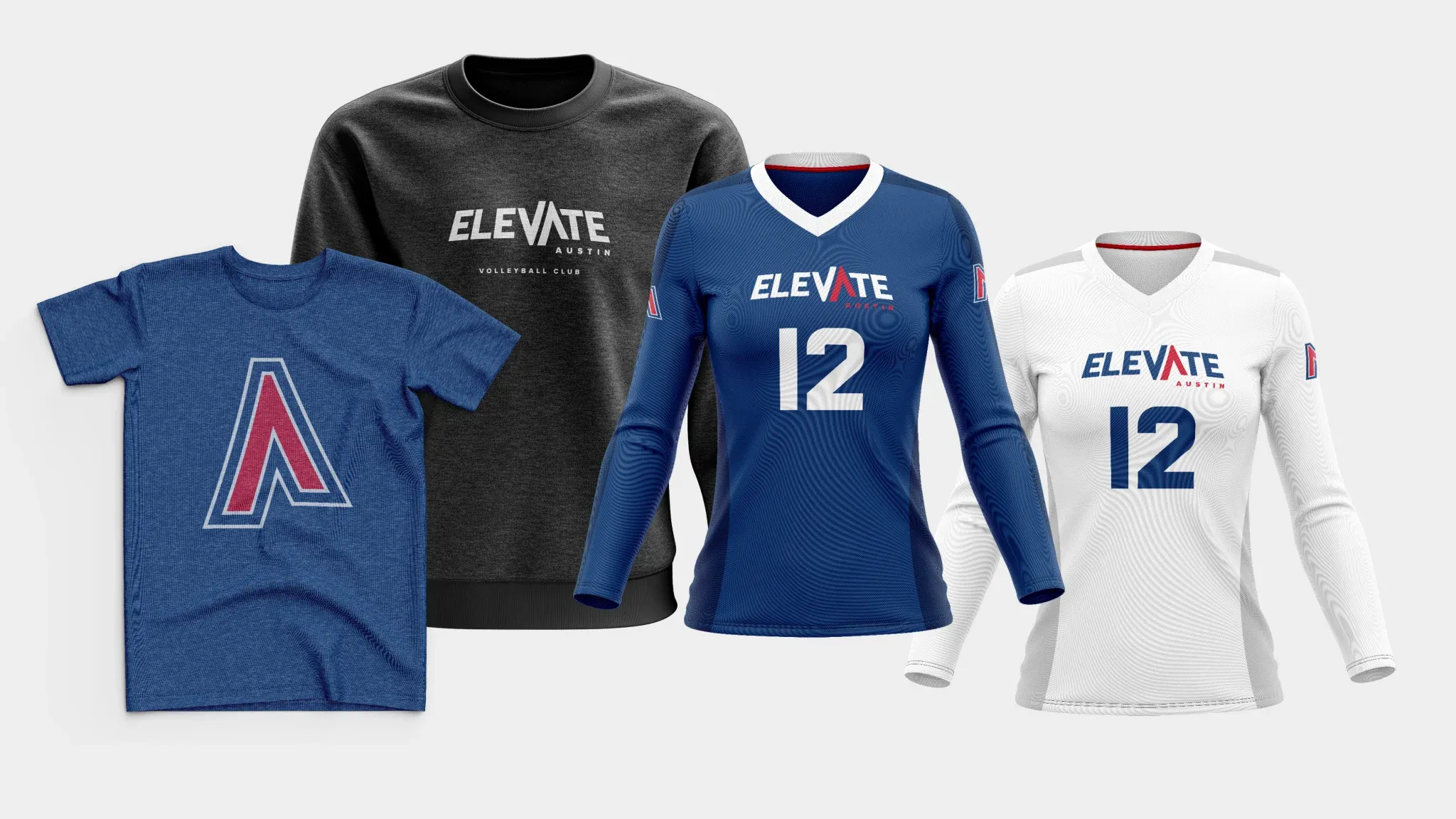 Full brand system including uniforms, signage, and marketing materials